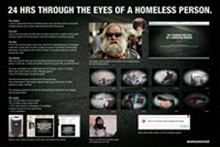 being homeless